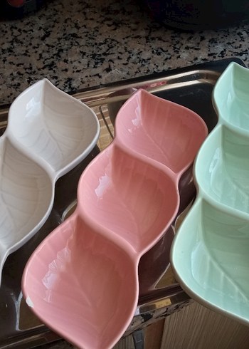 Pastel Pembe Modern Tabak Seti çerezlik - Görsel 3