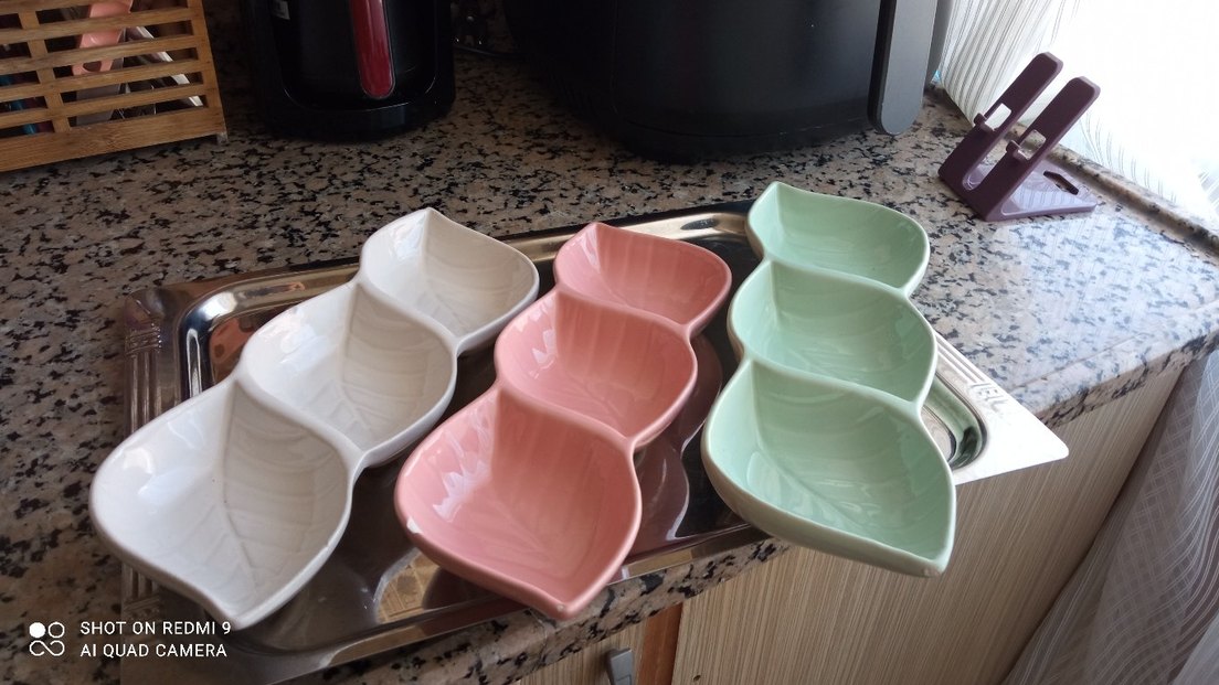 Pastel Pembe Modern Tabak Seti çerezlik - Görsel 2