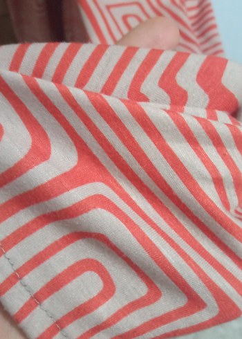 tulum Uzun Salaş turuncu krem cepsiz orjinal hali sonlarda - Görsel 9