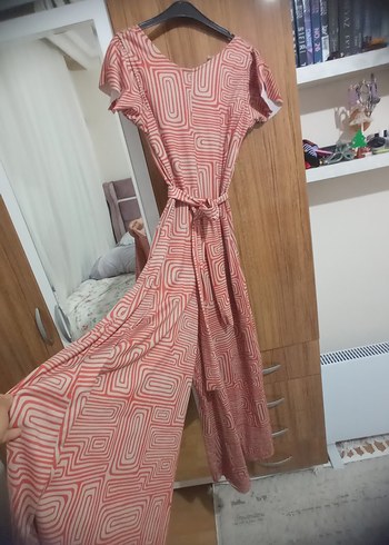 tulum Uzun Salaş turuncu krem cepsiz orjinal hali sonlarda - Görsel 7