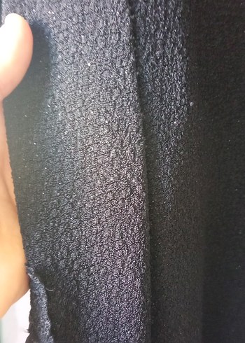 Siyah Uzun Kollu Drapeli Gotik Elbise - Görsel 5