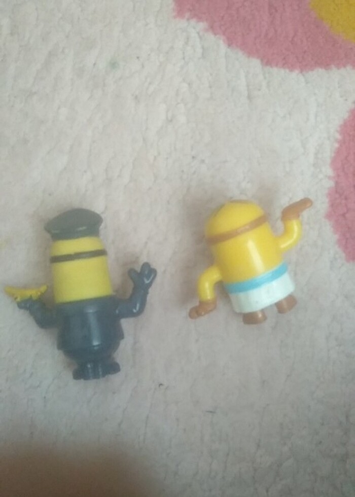 2 adet minyon oyuncak figür - Görsel 2