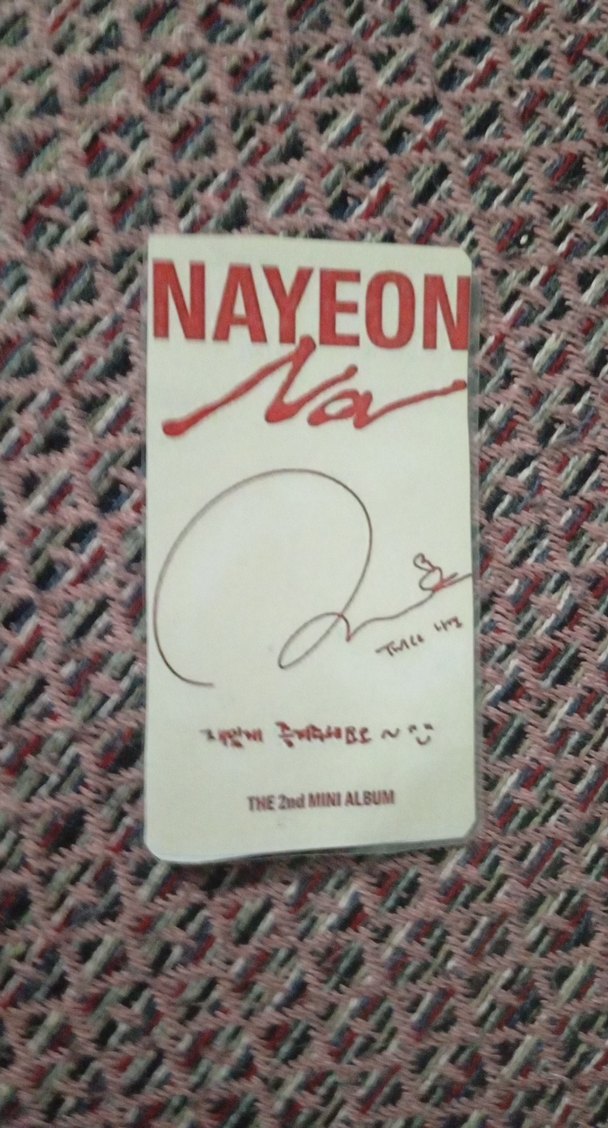 nayeon fanmade pc 3 adet - Görsel 4