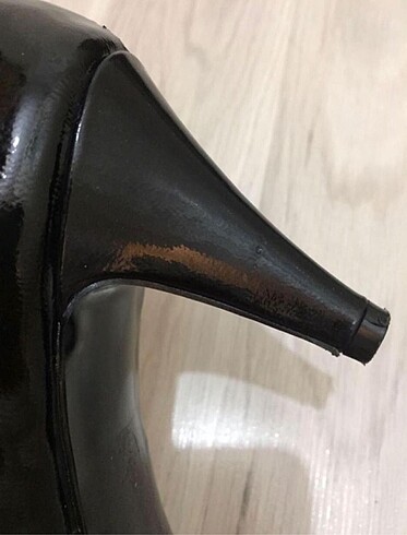 36 Beden siyah Renk Steve Madden rugan topuklu ayakkabı