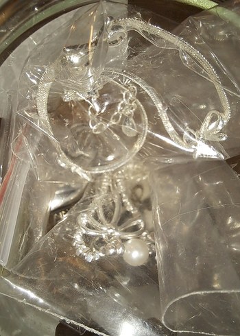 swarovski Silver Takı Kavanozu