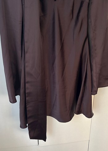 Zara saten viral elbise - Görsel 3