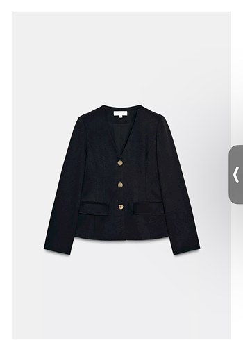 Siyah Kadın Blazer Ceket - Görsel 2