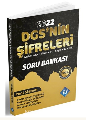 2022 DGS Matematik Soru Bankası