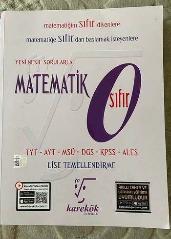 Yeni Nesil Sorularla Matematik Sıfır Kitabı