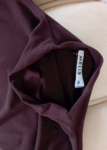 Uzun Kollu Drapeli Kadın Bluz - Görsel 3