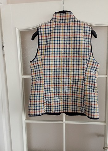 boydan fermuarlı ince şişme kışlık yelek - Görsel 2