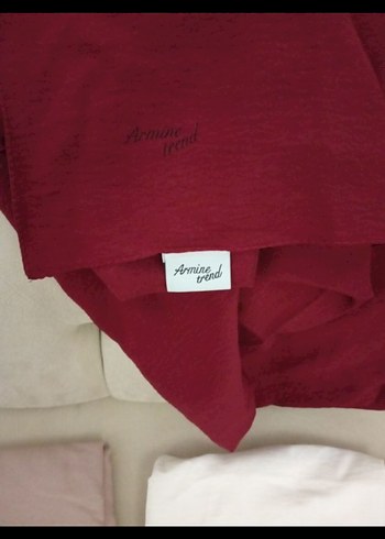 yeşil hariç hepsi sıfır Armine yumuşak geniş şallardir - Görsel 2