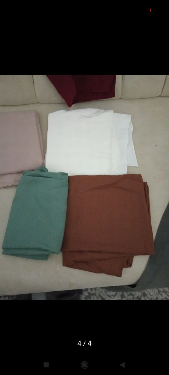 yeşil hariç hepsi sıfır Armine yumuşak geniş şallardir - Görsel 3