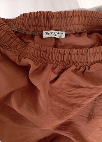 Kadın parlak Kahverengi Uzun etek - Görsel 3