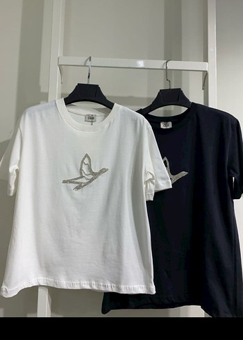 Kadın Baskılı Kısa Kollu Oversize Tişört