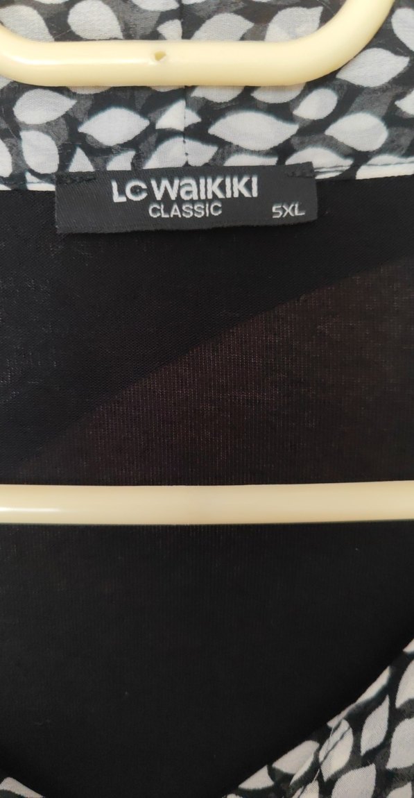 Uzun Kollu, V Yakalı Siyah Tunik - Görsel 2