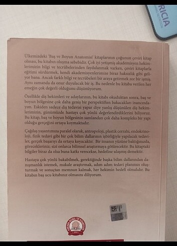  Beden Baş Boyun Anatomisi Kitabı 