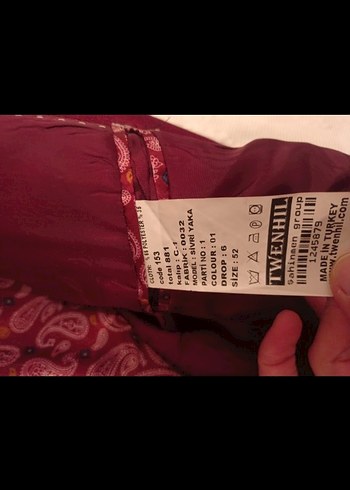 Bordo Erkek Klasik Kesim Ceket - Görsel 2