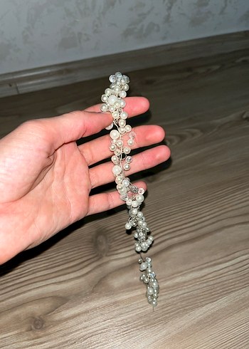 Diğer İnci Boncuklu Bohem Kadın Saç Aksesuarı