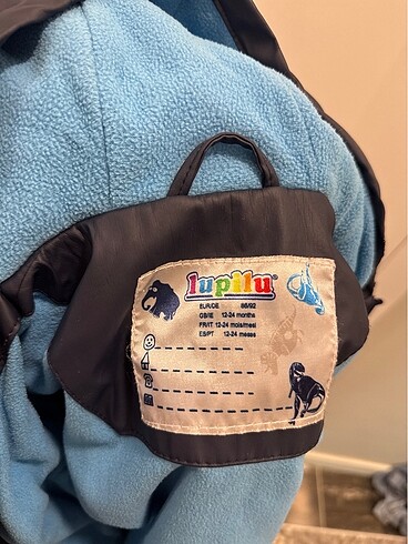 Bebek içi polarlı yağmurluk - Görsel 3