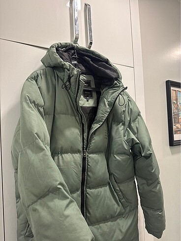 xl Beden yeşil Renk Şişme mont unisex