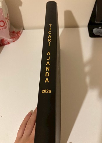 2026 Siyah Ticari Ajanda - Görsel 2