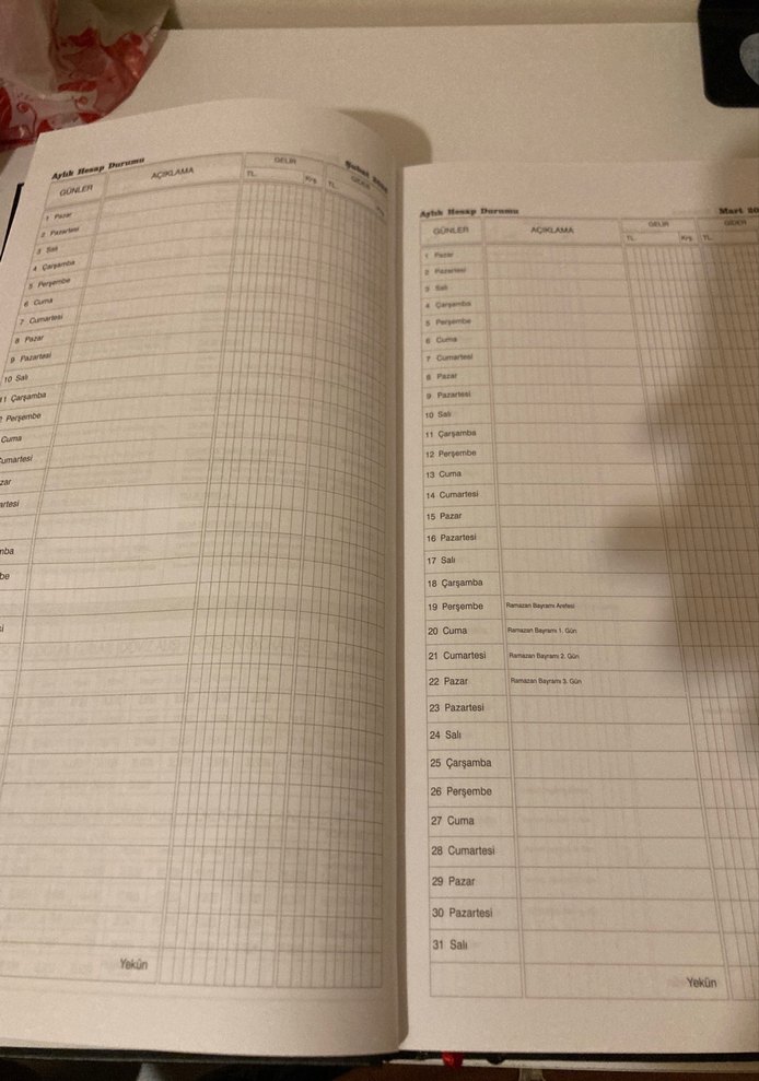 2026 Siyah Ticari Ajanda - Görsel 3