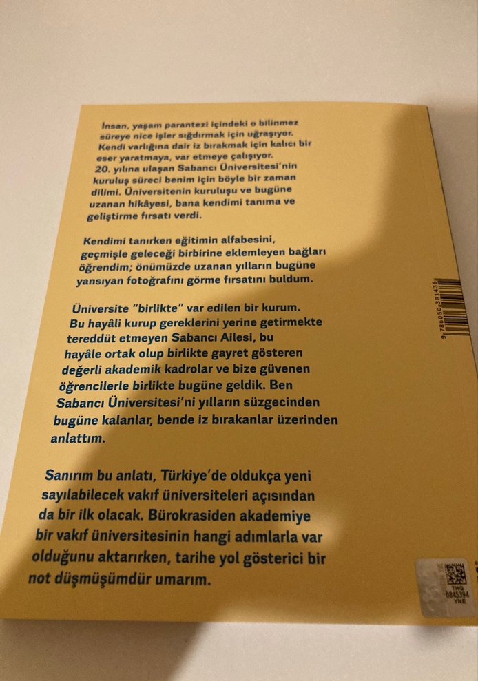 Üniversite Var Ederken - Güler Sabancı - Görsel 2