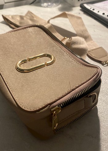 Bej Deri Kadın Çanta - Görsel 2