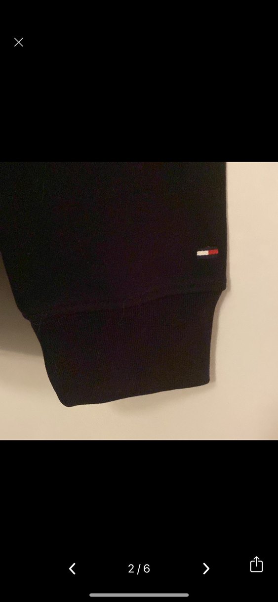 Tommy Hilfiger Siyah Sweatshirt - Görsel 2