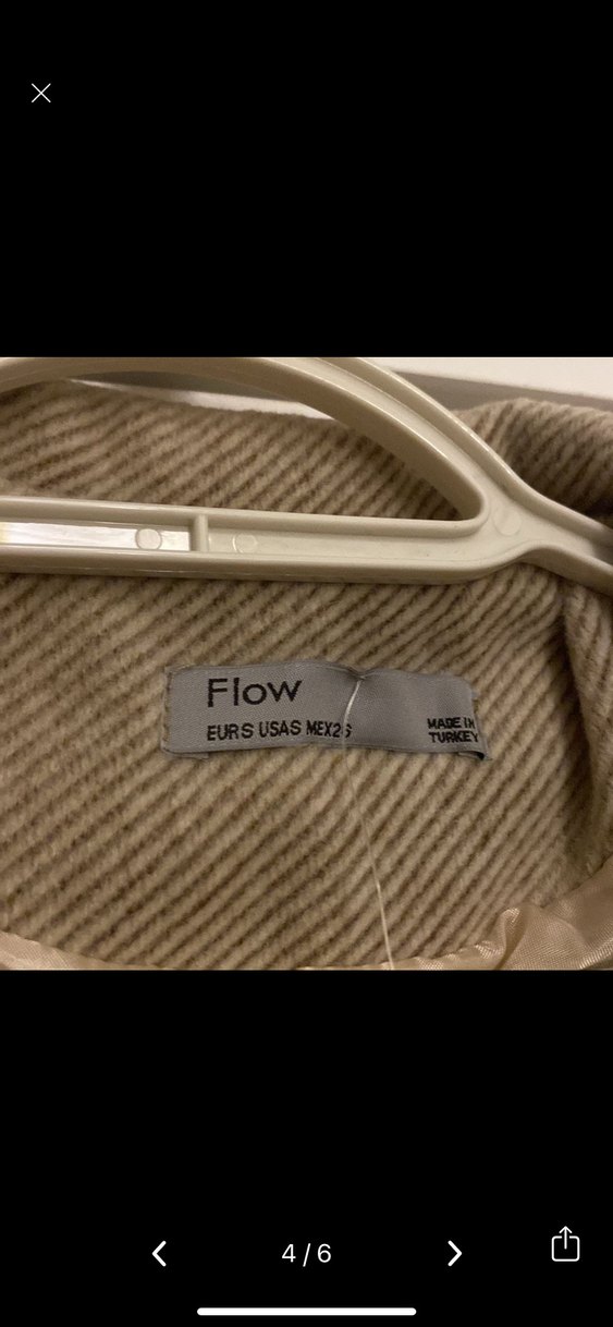 Bej Süet Midi Kadın Kaban - Görsel 4