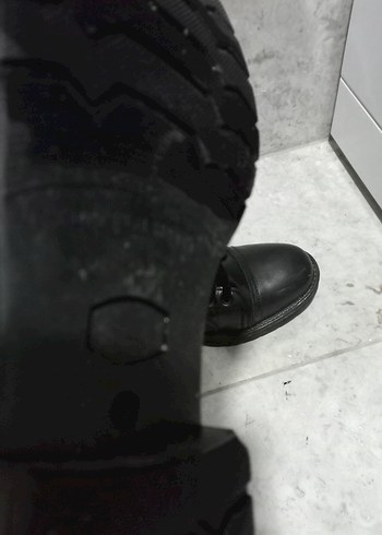 Siyah Bağcıklı  hakiki deri Erkek Deri Bot polo club 41 - Görsel 6