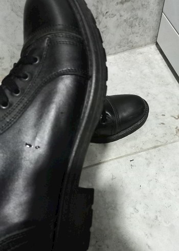 Siyah Bağcıklı  hakiki deri Erkek Deri Bot polo club 41 - Görsel 5