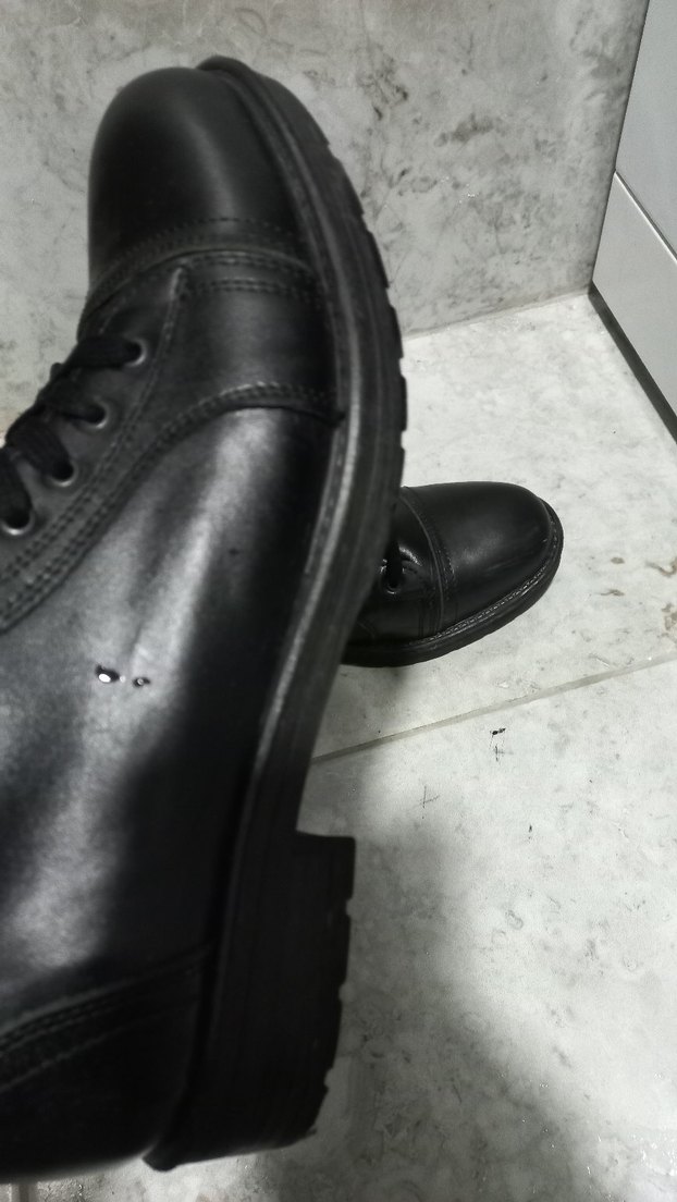 Siyah Bağcıklı  hakiki deri Erkek Deri Bot polo club 41 - Görsel 5