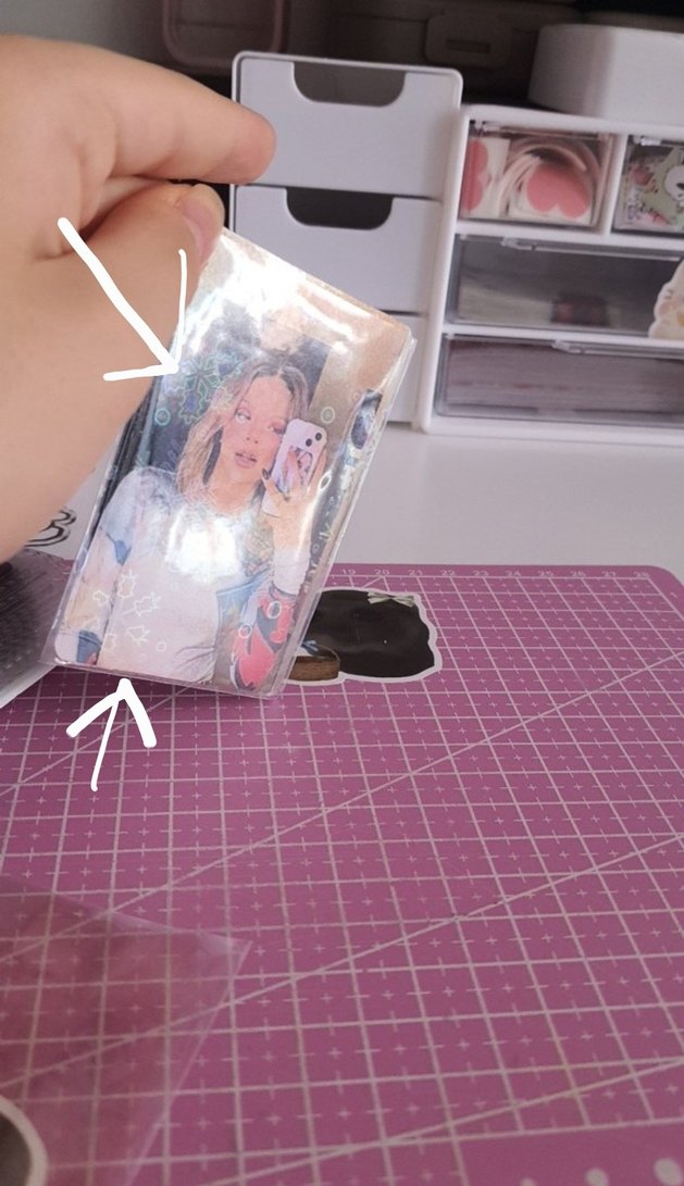 kar taneli holagramli sleeve - Görsel 3