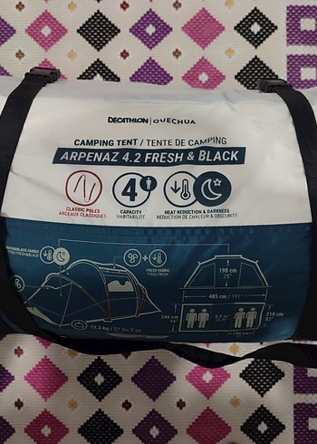 Decathlon DECATHLON QUECHA 4.2 F&B ÇADIR