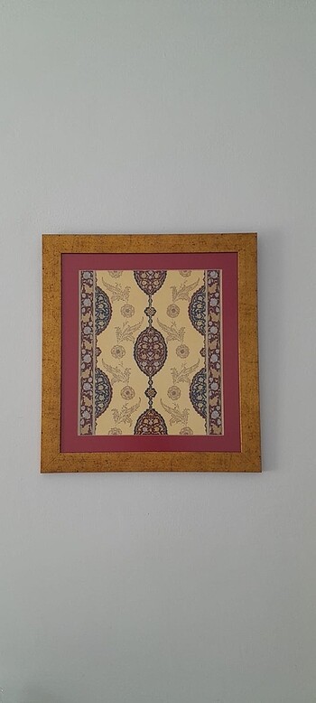 Diğer Tezhip Topkapı Sarayı Kubbealtı Deseni Sanat Eseri