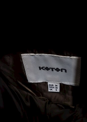 Koton Kahverengi Haki Fermuarlı Kadın Yelek - Görsel 4