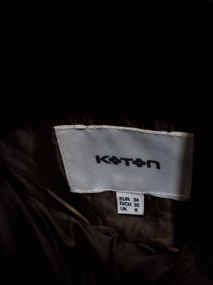 Koton Kahverengi Haki Fermuarlı Kadın Yelek - Görsel 4