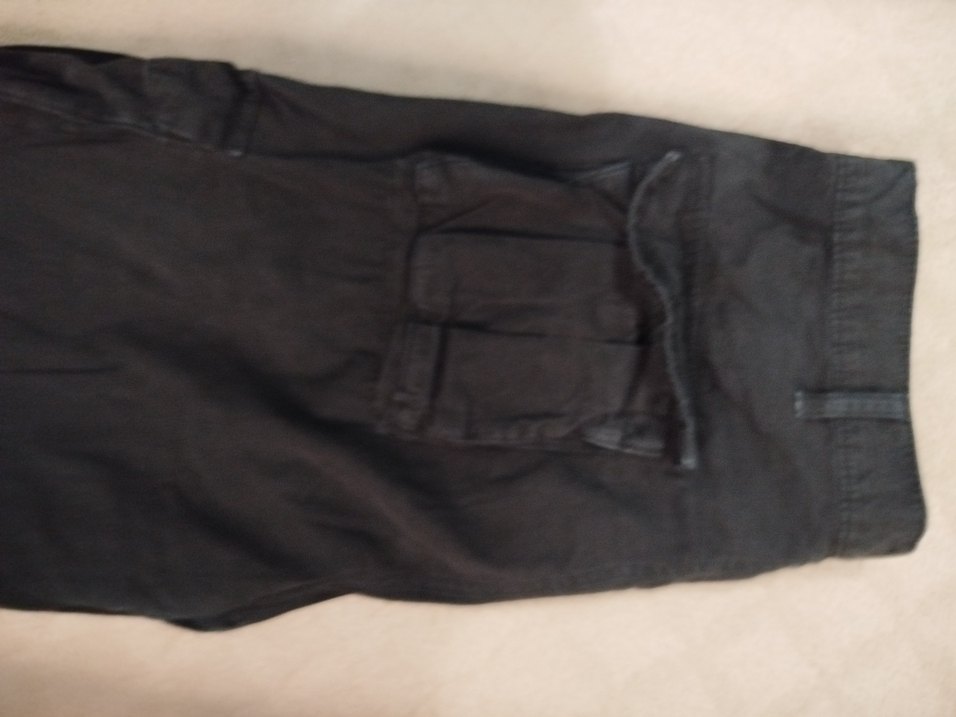 Kemer Detaylı Siyah Keten erkek - Görsel 2