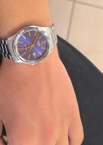 Beden Casio Erkek Klasik Mavi Kadranlı Saat