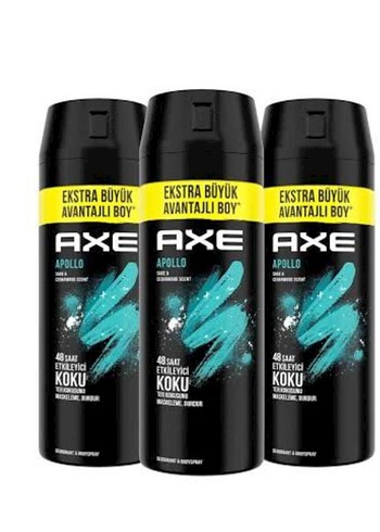 Axe Apollo Erkek Deodorant Roll-On Ekstra Büyük ÖZEL İLAN