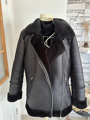 Biker ceket mont