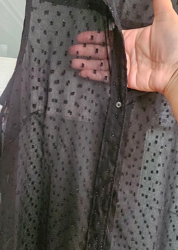 H&M Transparan Bluz