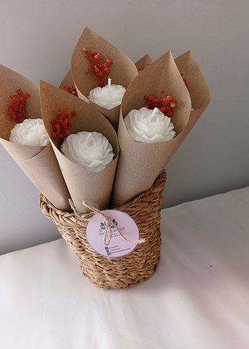  Beden Gül mum söz nişan nikah hediyesi