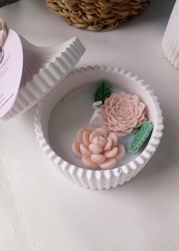  Beden SİMGECANDLE Dekoratif soya Mum