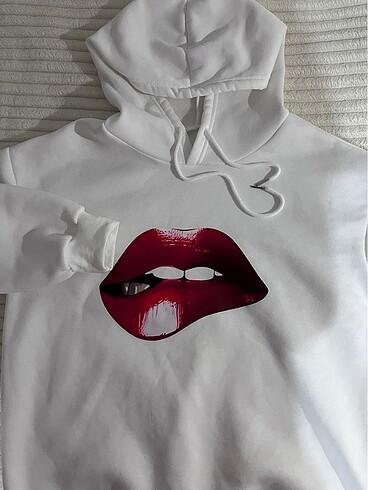 Dudak Baskılı Sweatshirt