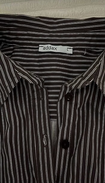 Addax Zara muadili Çizgili Gömlek