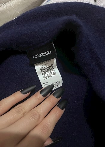 Lacivert şapka - Görsel 3