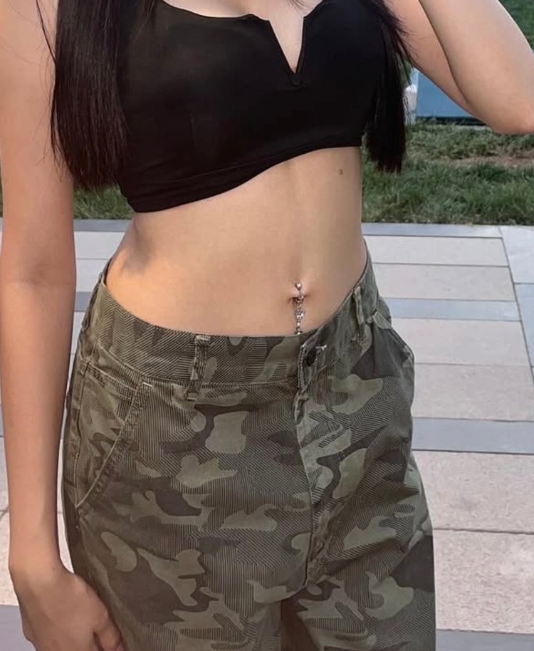 Kamuflaj  Baggy  pantolon - Görsel 2